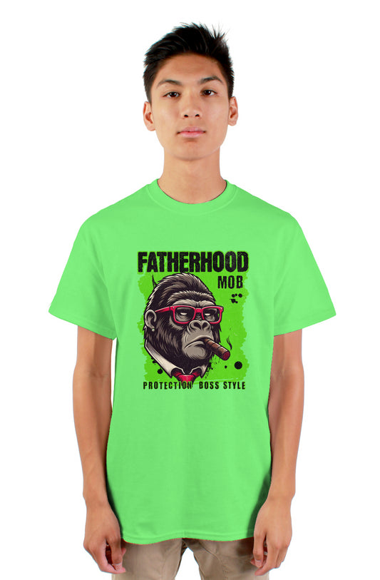 Fatherhood Mob t-shirt for men