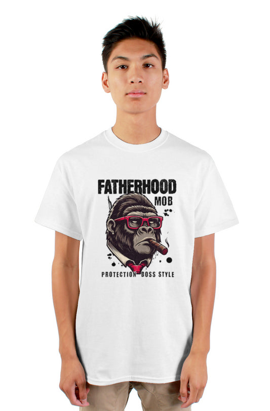 Fatherhood Mob t-shirt for men