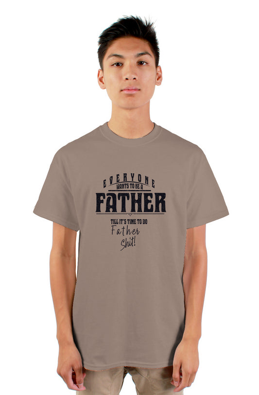 Father Shit t-shirt for men